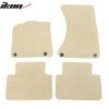Porsche Macan 2015-2025 Tapis de sol textile jeu de 4 pièces nylon beige