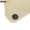 Porsche Macan 2015-2025 Tapis de sol textile jeu de 4 pièces nylon beige