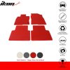Honda Civic 4-Door 2016-2021 Textilní koberce 4dílná sada nylon červená