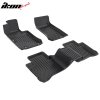 Mercedes Benz GLC-Class SUV 2017-2023 GLC Coupe 2016-2022 Rubber Car Mats 3-Piece Set TPE 3D Black