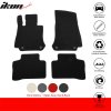 Mercedes Benz GLC-Class SUV 2017-2023 GLC Coupe 2016-2022 Textile Floor Mats 4-piece Set Nylon Black