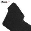 Honda Pilot 2016-2023 Tapis de sol textile nylon noir