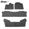 Honda Pilot 2016-2023 Tapis de sol textile nylon gris