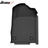 Dodge Durango 7 Passenger 2016-2025 Tapis de sol en caoutchouc TPE 3D noir
