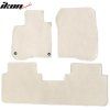 Honda CR-V 2017-2022 Tapis textile jeu de 3 pièces nylon beige