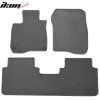 Honda CR-V 2017-2022 Tapis textile jeu de 3 pièces nylon gris
