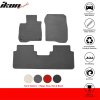 Honda CR-V 2017-2022 Tappetini in tessuto set da 3 pezzi nylon grigio