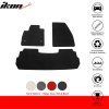 Cadillac XT5 2017-2023 Textilní koberce nylon černá