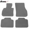 Mini Cooper Countryman2017-2023 Tapis textile jeu de 4 pièces nylon gris