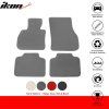 Mini Cooper Countryman2017-2023 Tapis textile jeu de 4 pièces nylon gris