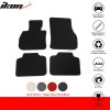 Mini Cooper Countryman 2017-2023 Textil Fußmatten 4-teiliges Set Nylon rot