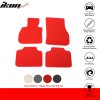 Mini Cooper Countryman 2017-2023 Textilní koberce 4dílná sada nylon červená