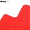Tesla Model 3 2017-2023 Tapis textile jeu de 3 pièces rouge