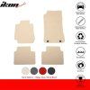 Alfa Romeo Giulia 2017-2024 Tapis de sol textile nylon beige