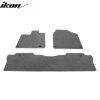 Honda Ridgeline 2017-2024 Alfombrillas textiles nylon gris