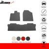Honda Ridgeline 2017-2024 Alfombrillas textiles nylon gris