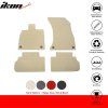 Audi Q5 2018-2023 Tapis de sol textile ensemble de 4 pièces nylon beige