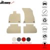 Audi Q5 2018-2023 Tappetini in tessuto set 4 pezzi nylon beige