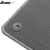 Audi Q5 2018-2023 Tapis textile jeu de 4 pièces nylon gris
