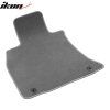 Kia Stinger 2018-2023 Tapis de sol textile jeu de 4 pièces nylon gris