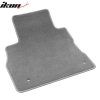 Nissan Kicks 2018-2023 Tapis textile jeu de 4 pièces nylon gris
