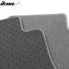 Nissan Kicks 2018-2023 Tapis textile jeu de 4 pièces nylon gris