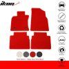 Toyota Camry 2018-2023 Tapis textile jeu de 4 pièces nylon rouge