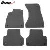 Audi A5 RS5 S5 Sportback 2018-2024 Tapis de sol textile nylon gris