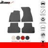Audi A5 RS5 S5 Sportback 2018-2024 Tapis de sol textile nylon gris