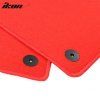 Audi A5 RS5 S5 Sportback 2018-2024 Tapis de sol textile nylon rouge