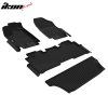 Honda Odyssey 2018-2024 Gumové koberce TPE 3D černá