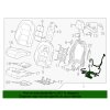 Chevrolet Camaro 6th gen Driver Seat Wiring Harness 84317444