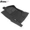 Ford Ranger Super Crew Cab 2019-2023 Tapis de sol en caoutchouc TPE 3D noir