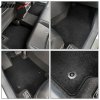 Toyota RAV4 2019-2023 Tappetini in tessuto set da 4 pezzi nylon nero