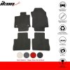 Toyota RAV4 2019-2023 Tappetini in tessuto set da 4 pezzi nylon nero