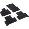 Alfa Romeo Stelvio Tapis de sol textile noir-rouge