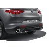 Alfa Romeo Stelvio Extensión de parachoques trasero Gloss Miron Grey