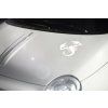 Abarth 500/Grande Punto/Evo Pegatina Abarth, blanca