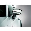 Abarth/Fiat 500/Grande Punto/EVO Kryty zrkadiel, satin chrome - 68261638AA