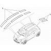 Autocollants Abarth 500 Abarth Tributo Ferrari