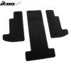 Mazda CX-9 2020-2023 Tapis textile jeu de 9 pièces nylon noir