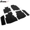 Mazda CX-9 2020-2023 Tapis textile jeu de 9 pièces nylon noir