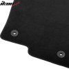Mazda CX-9 2020-2023 Tapis textile jeu de 9 pièces nylon noir