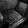 Tesla Model Y 2020-2024 Rubber Mats 3-Piece Set TPE 3D Black