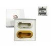 Abarth / Fiat 500 Coques de clé jaune/blanc 68227357AA