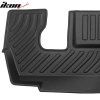 Ford Explorer 6 Seats 2020-2025 Tapis en caoutchouc TPE 3D noir