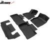 Ford Explorer 6 Seats 2020-2025 Tapis en caoutchouc TPE 3D noir