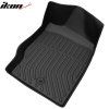Ford Explorer 7 Seats 2020-2025 Tapis de sol en caoutchouc TPE 3D noir