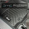 Subaru Outback& Legacy 2020-2025 Gumové koberce 3dílná. sada TPE 3D černá
