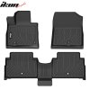 Hyundai Santa Fe Hybrid 2021-2023 Rubber Mats TPE 3D Black